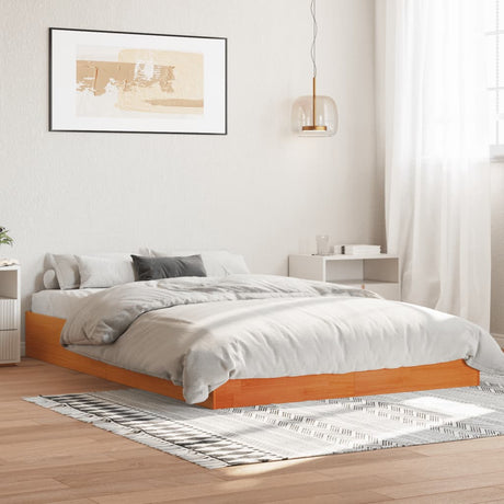 Bed Frame Without Mattress Solid Wood