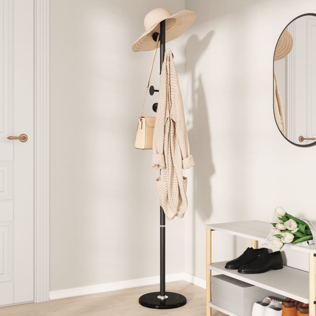 Coat Stand 176 Cm Powder-Coated Iron