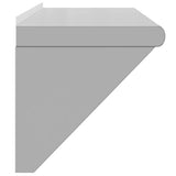 Wall Shelf Silver Stainless Steel