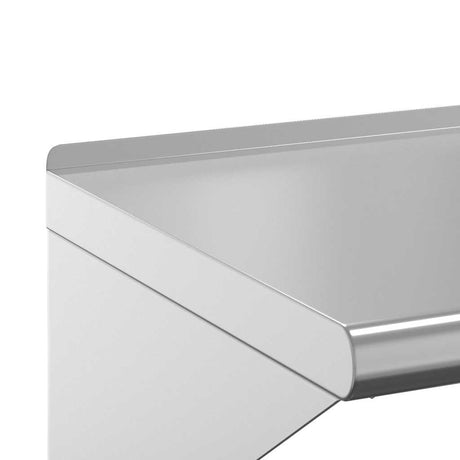 Wall Shelf Silver Stainless Steel