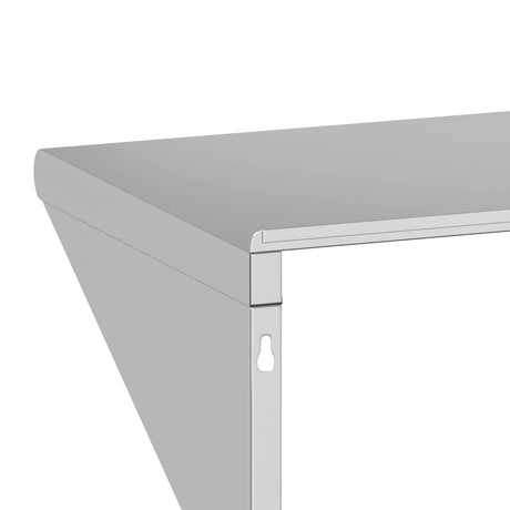 Wall Shelf Silver Stainless Steel