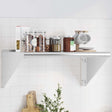 Wall Shelf Silver Stainless Steel