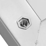Wall Shelves 2 Pcs Stainless Steel