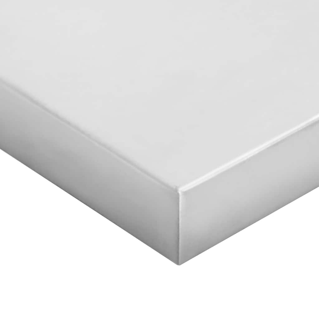 Wall Shelves 2 Pcs Stainless Steel