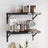 Wall Shelves 2 Pcs Stainless Steel