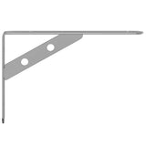 Shelf Brackets 4 Pcs Stainless Steel