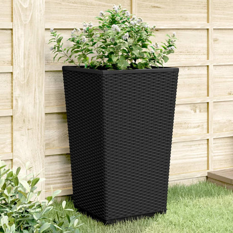 Garden Planters 2 Pcs 32.5X32.5X57 Cm Pp