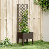 Garden Planter With Trellis Pp