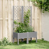 Garden Planter With Trellis Pp