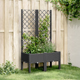 Garden Planter With Trellis Pp