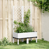 Garden Planter With Trellis Pp