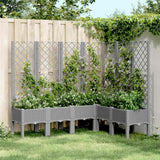 Garden Planter With Trellis Pp