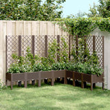 Garden Planter With Trellis Pp