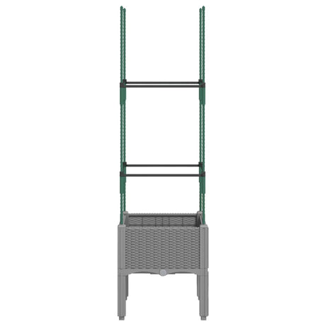 Garden Planter With Trellis Pp