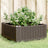 Garden Planter With Pegs 125X40X28.5 Cm Pp