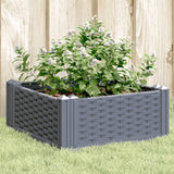 Garden Planter With Pegs 125X40X28.5 Cm Pp