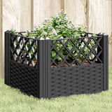 Garden Planter With Pegs 125X40X28.5 Cm Pp