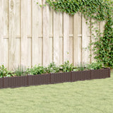 Garden Planter With Pegs 125X40X28.5 Cm Pp