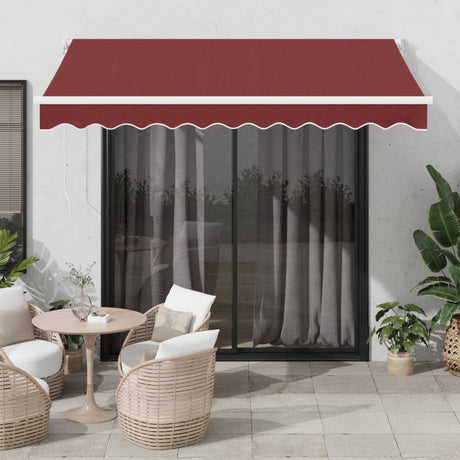 Retractable Awning Fabric And Aluminium