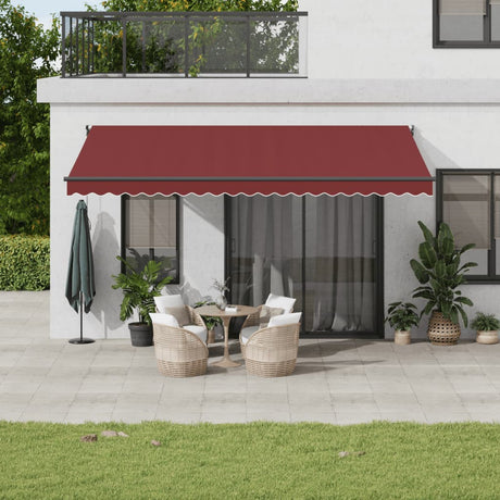 Retractable Awning Fabric And Aluminium