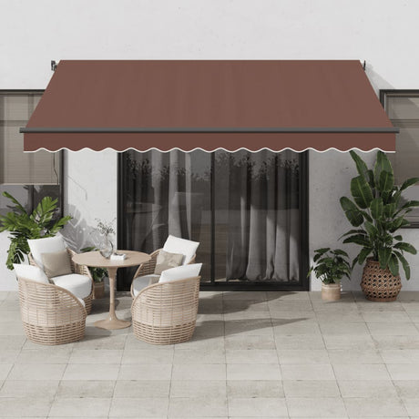 Manual Retractable Awning