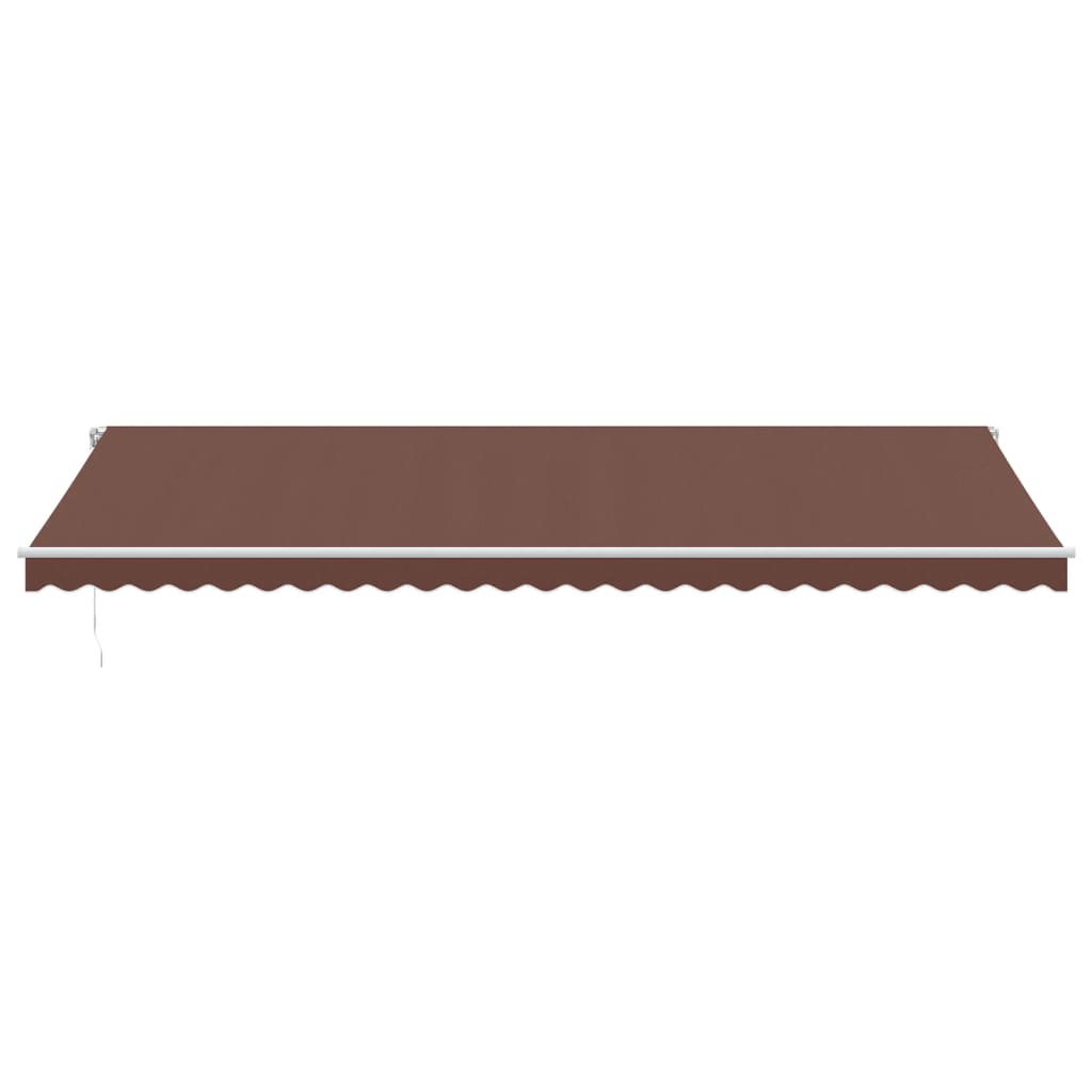 Manual Retractable Awning Brown 600X300 Cm