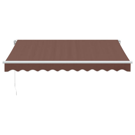 Manual Retractable Awning Brown 300X250 Cm