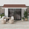 Manual Cassette Awning Blue And White