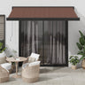 Manual Cassette Awning Blue And White