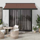 Manual Cassette Awning Blue And White