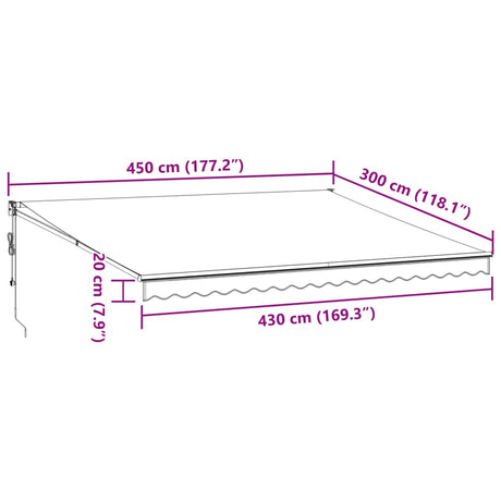 Retractable Awning Fabric&Aluminium