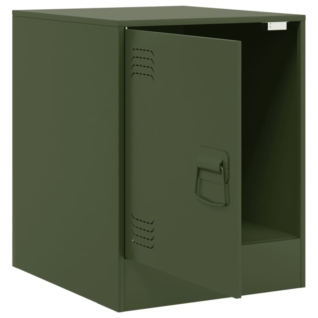 Bedside Cabinets 2 Pcs 34.5X39X44 Cm Steel