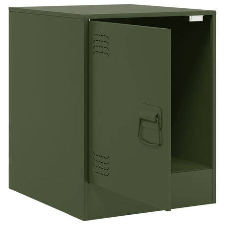 Bedside Cabinets 2 Pcs 34.5X39X44 Cm Steel