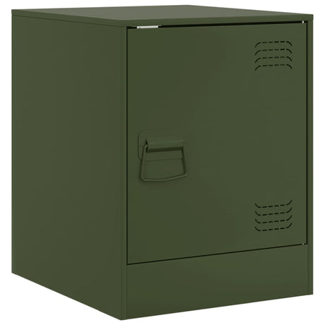 Bedside Cabinets 2 Pcs 34.5X39X44 Cm Steel