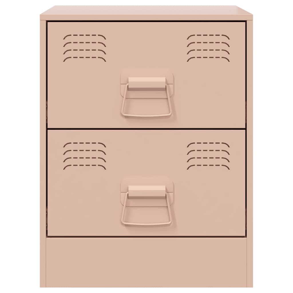 Bedside Cabinet 34.5X39X44 Cm Steel