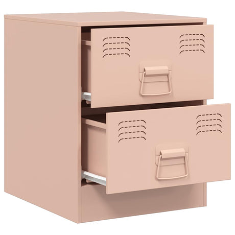 Bedside Cabinet 34.5X39X44 Cm Steel