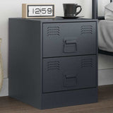 Bedside Cabinet 34.5X39X44 Cm Steel