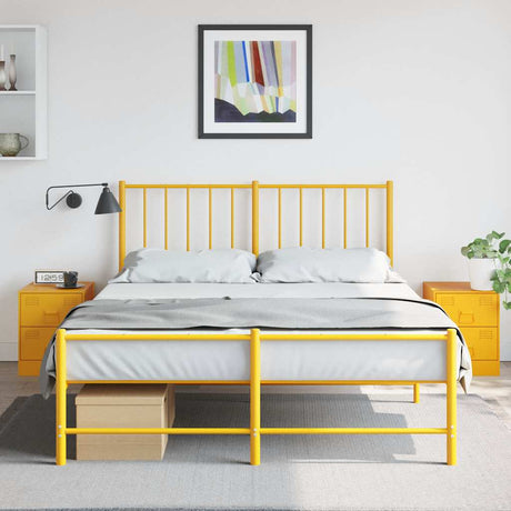 Bedside Cabinet 34.5X39X44 Cm Steel