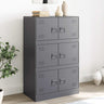Sideboard 67X39X107 Cm Steel