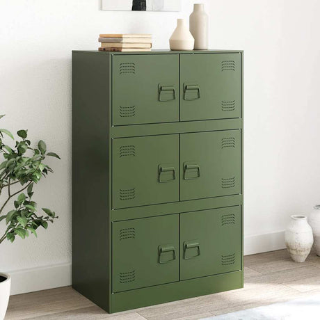 Sideboard 67X39X107 Cm Steel