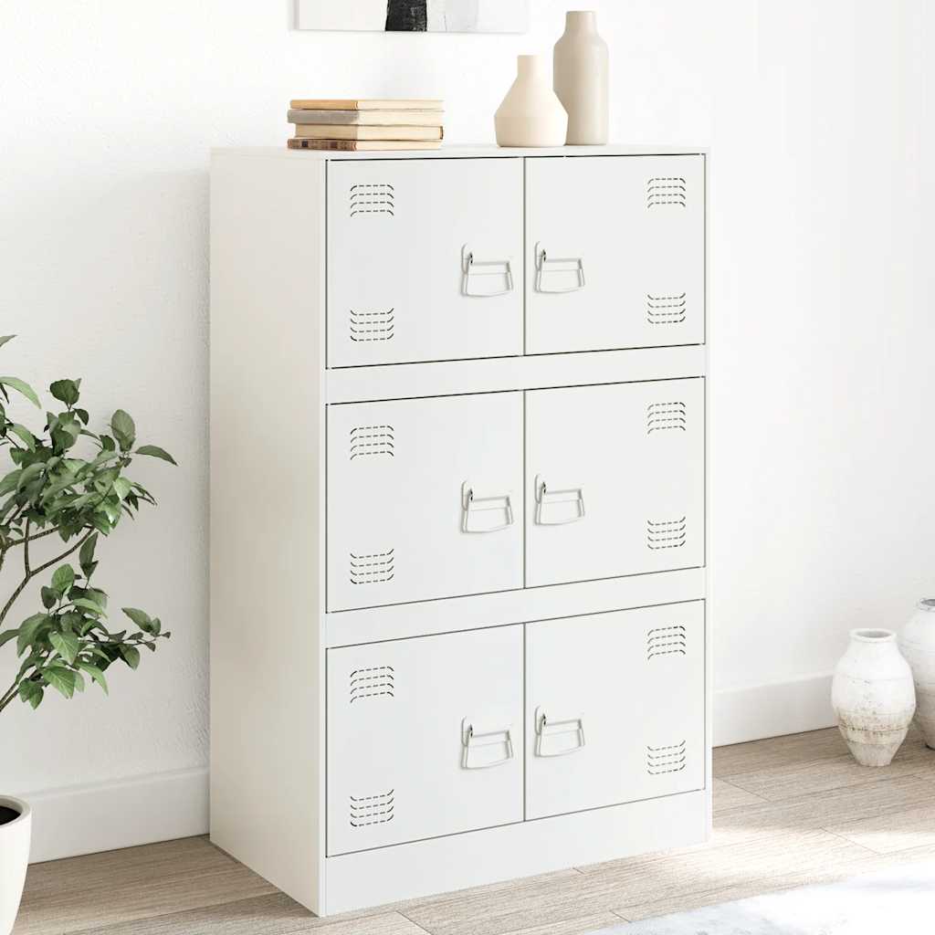 Sideboard 67X39X107 Cm Steel