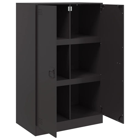 Sideboard 67X39X107 Cm Steel