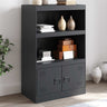 Sideboard 67X39X107 Cm Steel