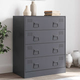 Sideboard 67X39X83 Cm Steel