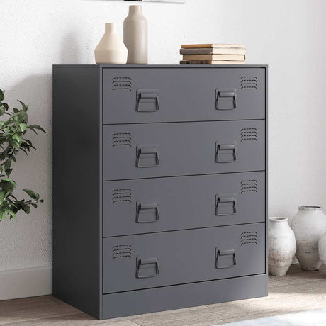 Sideboard 67X39X83 Cm Steel