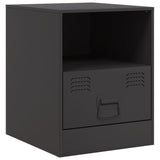 Bedside Cabinet 34.5X39X44 Cm Steel