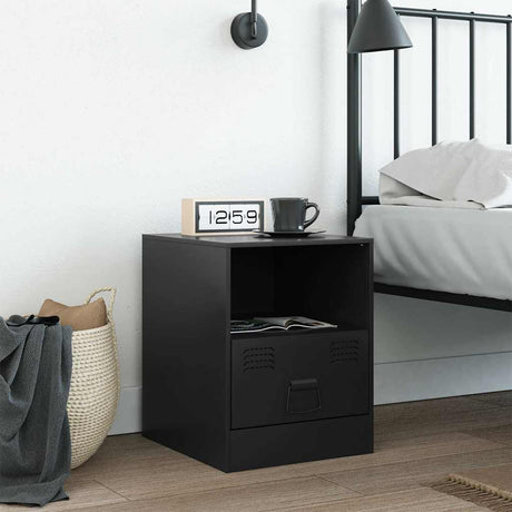 Bedside Cabinet 34.5X39X44 Cm Steel
