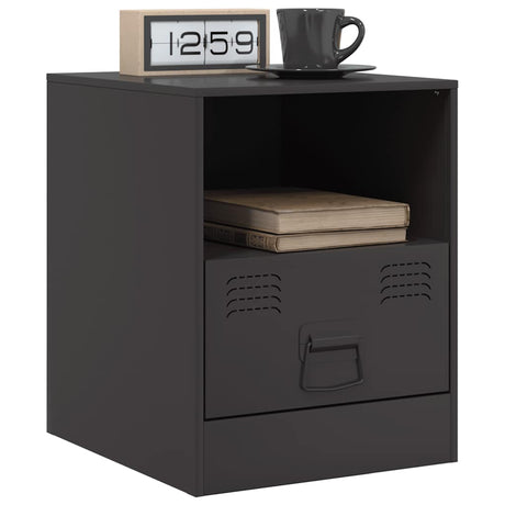 Bedside Cabinet 34.5X39X44 Cm Steel