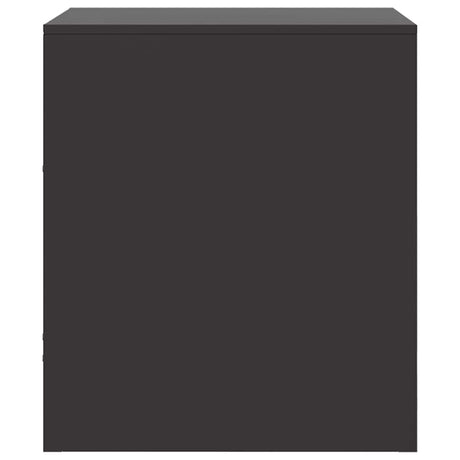 Bedside Cabinet 34.5X39X44 Cm Steel
