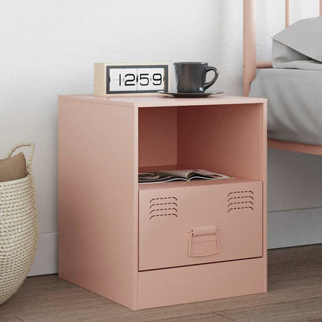 Bedside Cabinet 34.5X39X44 Cm Steel